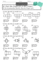Vorschau - Arbeitsblätter - Körpernetze- Was ist das? - Seite 2