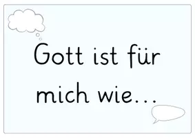 Vorschau - Arbeitsblätter - Gottesvorstellungen/Gottesbilder im Religionsunterricht (Kl 3/4) - Seite 1
