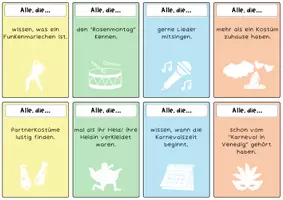 Vorschau - Spiele - Bewegungsspiel: Karneval /Fasching / Fastnacht (Alle, die…-Spiel für alle Jahrgangsstufen) - Seite 3