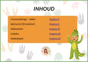 Voorbeeld - Spelactiviteiten dinosaurussen kleuters - Pagina 2