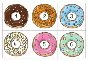 Vorschau - Arbeitsblätter - Satzarten / Donuts - Seite 2