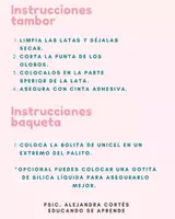 Vista previa - Manualidades / Dibujos para colorear - MANUAL DE INSTRUMENTOS CASEROS - página 3