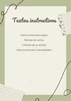 Vista previa - Unidades / Secuencias / Situaciones de Aprendizaje - Expresión escrita: Bloque 3 Textos instructivos. - página 2