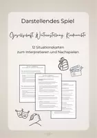 Vorschau - Spiele - Darstellendes Spiel (Thema Gesellschaft, 12 Karten) - Seite 1