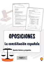 anteprima - Esercizi - La Costituzione Spagnola per concorsi e scuola secondaria - Pagina di copertina