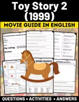Vorschau - Arbeitsblätter - Movie Guide: ""Toy Story 2 (199)" Questions and Activities with Answers - Deckblatt