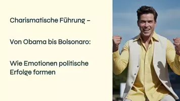 Vorschau - Fördermaterial/Inklusion - Präsentation: Charismatische Führung – Von Obama bis Bolsonaro als PDF und PowerPoint-Datei - Sprache in politisch-gesellschaftlichen Verwendungszusammenhängen - Deckblatt