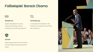 Vorschau - Fördermaterial/Inklusion - Präsentation: Charismatische Führung – Von Obama bis Bolsonaro als PDF und PowerPoint-Datei - Sprache in politisch-gesellschaftlichen Verwendungszusammenhängen - Seite 3