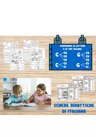 anteprima - Esercizi - 📘 Schede Didattiche di Italiano: Scopriamo le lettere C, G - Pagina di copertina