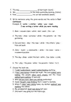 anteprima - Esercizi - Scheda e/o esame del Past Continuous in inglese. - Pagina 2