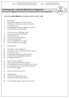 Vorschau - Arbeitsblätter - Unterwegs sein - naturalistische Lyrik - Seite 1