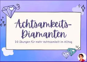 Vorschau - Spiele - Achtsamkeitsdiamanten - 20 kurze Achtsamkeitsübungen - Seite 1