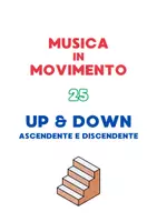 anteprima - Esercizi - Musica in Movimento 25 - Up & Down - Ascendente Discendente - Pagina di copertina