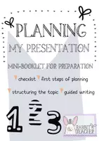 Vorschau - Arbeitsblätter - Planning my presentation: mündliche Präsentationen vorbereiten - Deckblatt
