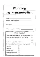 Vorschau - Arbeitsblätter - Planning my presentation: mündliche Präsentationen vorbereiten - Seite 2