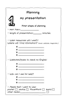 Vorschau - Arbeitsblätter - Planning my presentation: mündliche Präsentationen vorbereiten - Seite 3