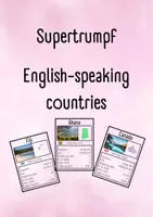 Vorschau - Spiele - Supertrumpf English-speaking countries - Deckblatt