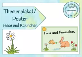 Vorschau - Poster - Themenplakat/Poster "Hase und Kaninchen" - Seite 1