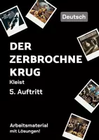 Vorschau - Unterrichtsreihen - 5. Auftritt: "Der zerbrochne Krug" - Heinrich von Kleist - Analyse - Arbeitsmaterial mit Lösungen! - Deckblatt