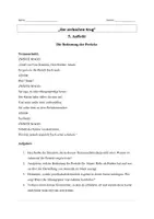 Vorschau - Unterrichtsreihen - 5. Auftritt: "Der zerbrochne Krug" - Heinrich von Kleist - Analyse - Arbeitsmaterial mit Lösungen! - Seite 1