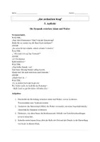 Vorschau - Unterrichtsreihen - 5. Auftritt: "Der zerbrochne Krug" - Heinrich von Kleist - Analyse - Arbeitsmaterial mit Lösungen! - Seite 3