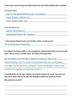 Vorschau - Arbeitsblätter - Hörsehverstehen: Albert Einsteins dunkle Seite - Seite 3