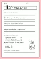 Vorschau - Arbeitsblätter - Leseverstehen Klasse 5/6: Ostern (Leseverständnis) - Seite 2