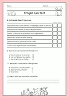 Vorschau - Arbeitsblätter - Leseverstehen Klasse 5/6: Ostern (Leseverständnis) - Seite 3