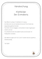 Vorschau - Spiele - Klettmappe 3er Einmaleins Freiarbeit - Seite 1