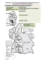 Vorschau - Stundenentwürfe - Gründung des Landes Baden-Württemberg - Deckblatt
