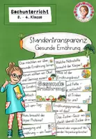Vorschau - Präsentationen/Tafelbilder - Gesunde Ernährung Grundschule | Reihenplanung Sachunterricht Klasse 1-3 - Deckblatt