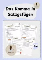 Vorschau - Arbeitsblätter - Das Satzgefüge - Deckblatt