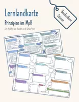 Vorschau - Arbeitsblätter - (Anpassbare Dateien) Lernlandkarte Prinzipien im Modell der produktiven Realitätsverarbeitung (MpR) - Deckblatt