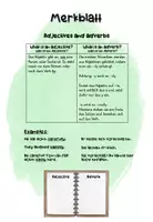 Vorschau - Arbeitsblätter - Adjectives and Adverbs - Aufgabenkarten - Seite 1