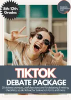 Vorschau - Anderer Materialtyp - TikTok- Middle/High School Debates - Deckblatt