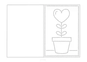 Vorschau - Arbeitsblätter - Valentinstag Karten zum Prickeln & Ausmalen - Kunstidee im Februar - Seite 2