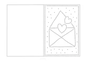 Vorschau - Arbeitsblätter - Valentinstag Karten zum Prickeln & Ausmalen - Kunstidee im Februar - Seite 3