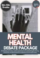 Vorschau - Anderer Materialtyp - Mental Health- Middle/High School Debates - Deckblatt