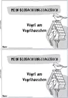 Vorschau - Arbeitsblätter - Heimische Vögel beobachten Tagebuch Beobachtungsbogen - Seite 3