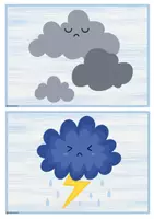 Vista previa - Juegos / Gamificación - El Tiempo/Das Wetter/The Weather (A5 Flashcards) - página 2