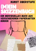 Vorschau - Arbeitsblätter - Mein individuelles Skizzenbuch (Kunst, Grafik) - Deckblatt