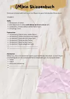 Vorschau - Arbeitsblätter - Mein individuelles Skizzenbuch (Kunst, Grafik) - Seite 2