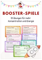 Vorschau - Spiele - Booster-Spiele - 15 Spiele für mehr Energie und Konzentration - Deckblatt
