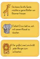 Vorschau - Arbeitsblätter - Tierisches Schleichdiktat - Seite 3