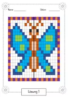 Vorschau - Unterrichtsreihen - Spiegeln um die Symmetrieachse - Tiere - Symmetrie - Seite 3