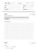 Vorschau - Arbeitsblätter - Test/Klassenarbeit zum Thema Terme - Deckblatt