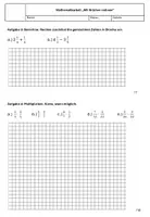 Vorschau - Klassenarbeiten - Mathearbeit Jahrgang 7: Bruchrechnen - Seite 2