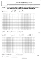 Vorschau - Klassenarbeiten - Mathearbeit Jahrgang 7: Bruchrechnen - Seite 3