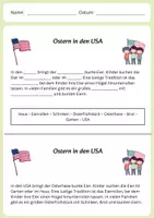 Vorschau - Arbeitsblätter - Lückentexte Klasse 4/5: Ostern weltweit - Seite 2