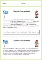 Vorschau - Arbeitsblätter - Lückentexte Klasse 4/5: Ostern weltweit - Seite 3